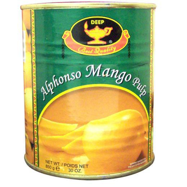 Deep Alphonso Mango Pulp 30 Oz / 850 Gms
