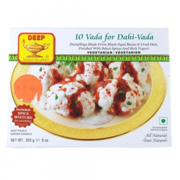 Deep Frozen Vada for Dahi Vada 10 Pieces / 255 Gms 