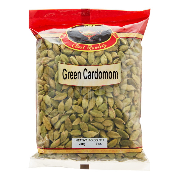 Deep Green Cardamom 7 Oz / 200 Gms