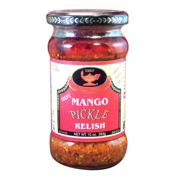 Deep Hot Mango Pickle 10 Oz / 283 Gms