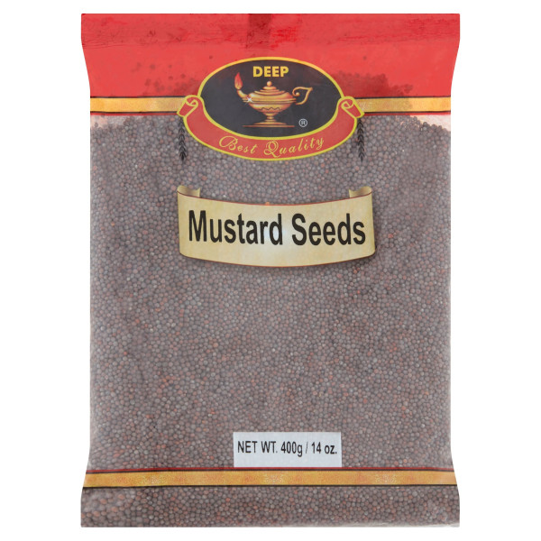 Deep Mustard Seed Small 14 Oz / 400 Gms