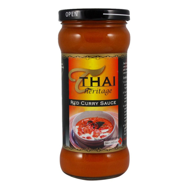 Thai Heritage Red Curry Sauce 12 Oz