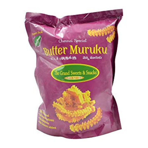 The Grand Sweets & Snacks Butter Murukku 6 Oz / 170 Gms