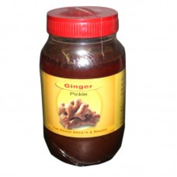 The Grand Sweets & Snacks Ginger Pickle   16 OZ /  450 Gms