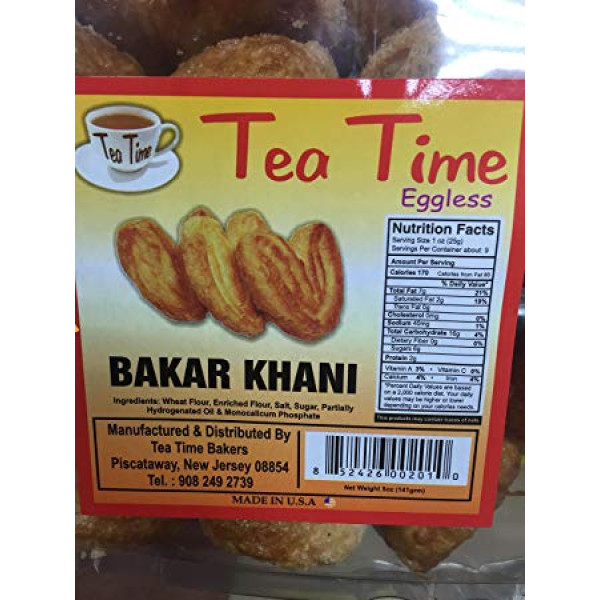 Tea Time Bakar Khanai 12 Oz / 340 Gms