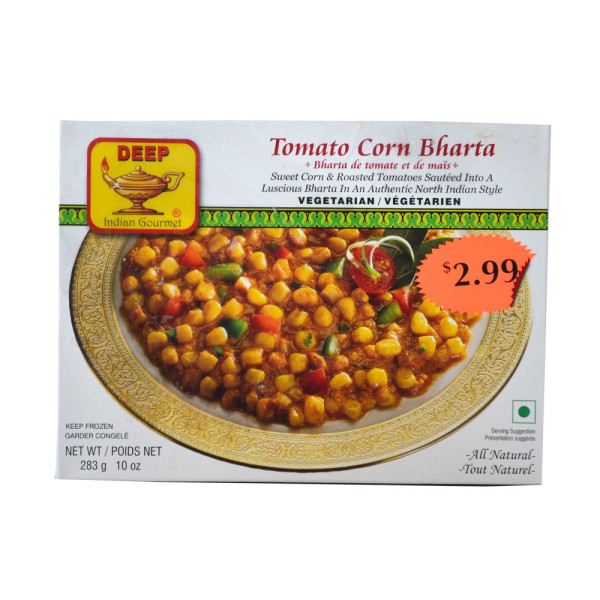 Deep Frozen Tomato Corn Bharta 10 Oz / 283 Gms