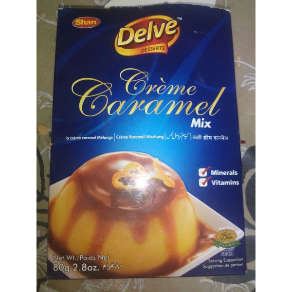 Delve Caramel Mix 80 Gms