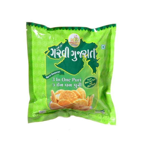 Garvi Gujrat 3 in 1 Puri 10 Oz / 285 Gms