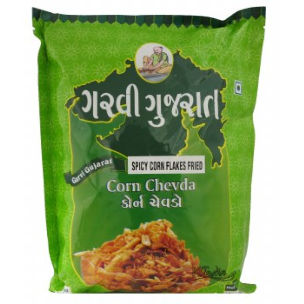 Garvi Gujrat Corn Chiwda 10 Oz /285 Gms