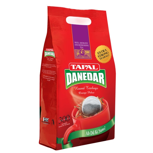 Tapal Danedar Round Tea Bags 26.4 oz / 750 Gms 300 bags