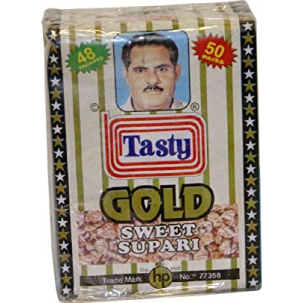 Tasty Gold Sweet Supari 2.11 Oz