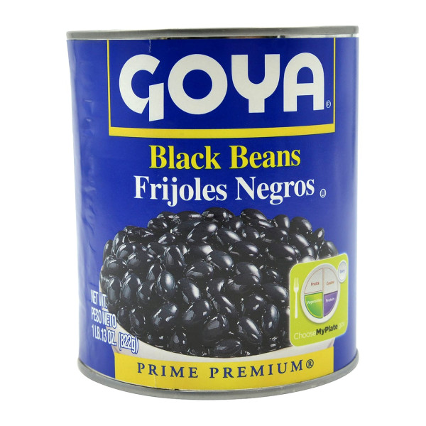 Goya Black Beans 1 Lb / 822 Gms