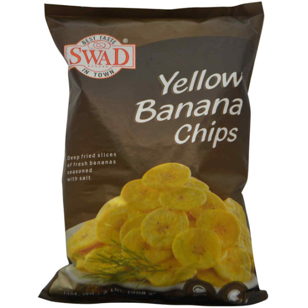 Swad Yellow Banana Chips  2 Lb / 908 Gms
