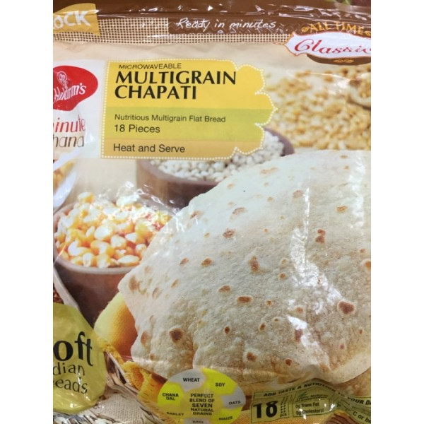Haldiram's Multi Grain Chapati 18 Pieces