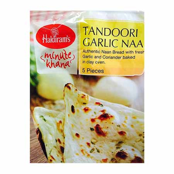 Haldiram's Tandoori Garlic Naan 5 Pieces