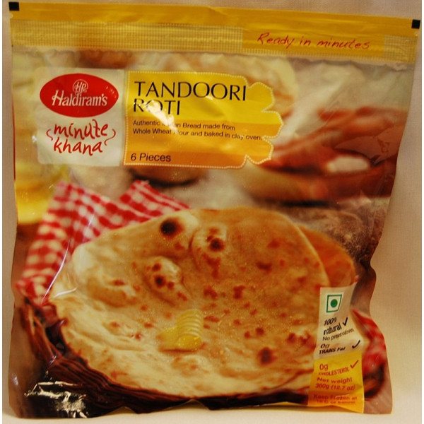 Haldiram's Tandoori Roti 6 Pieces