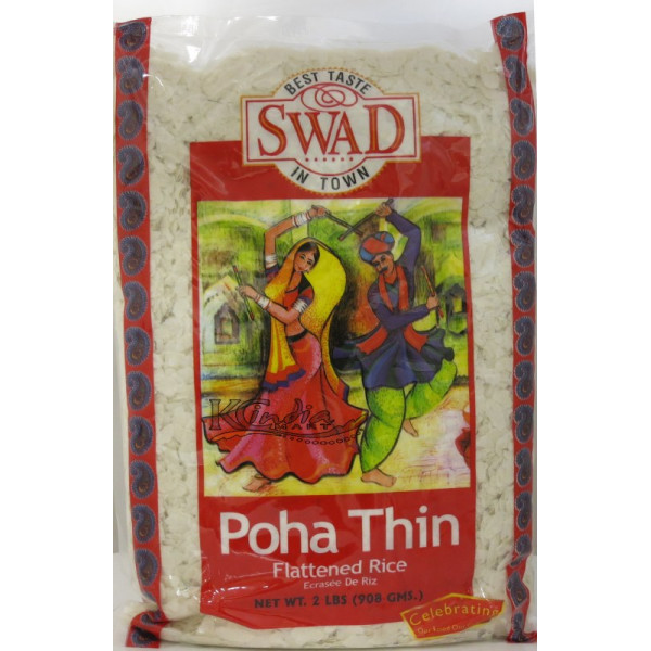 Swad Poha Thin Flattened Rice 2 Lb / 908 Gms