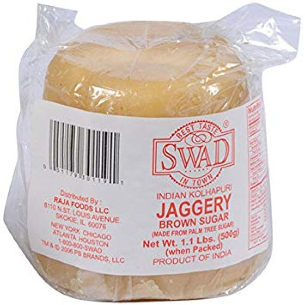 Swad Jaggery Gur 1 Lb / 453 Gms