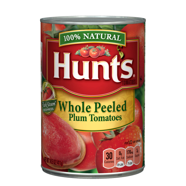Hunt's Whole Peeled Plum Tomatoes 14.5 Oz / 411 Gms