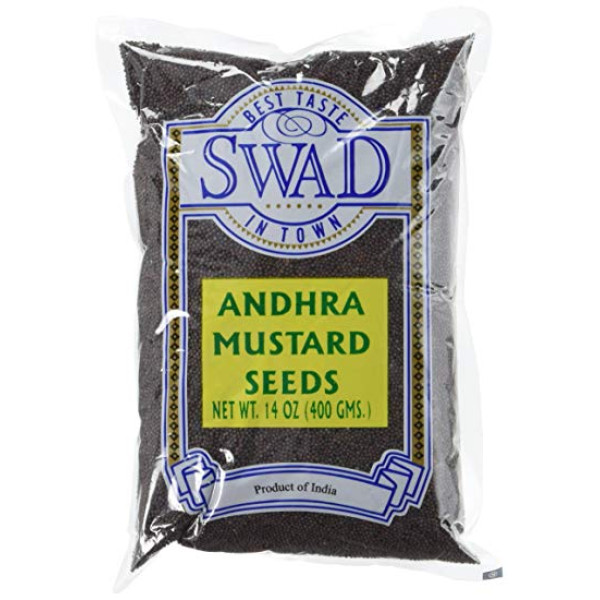Swad Andhra Mustard Seed 14 Oz / 400 Gms