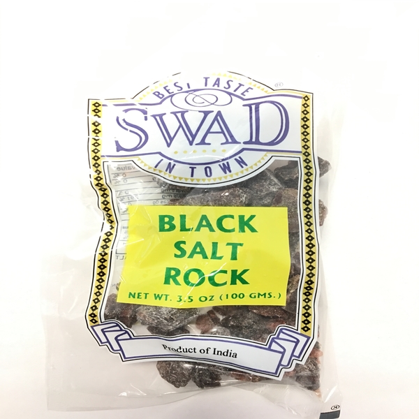 Swad Black Salt Rock 3.5 Oz / 100 Gms
