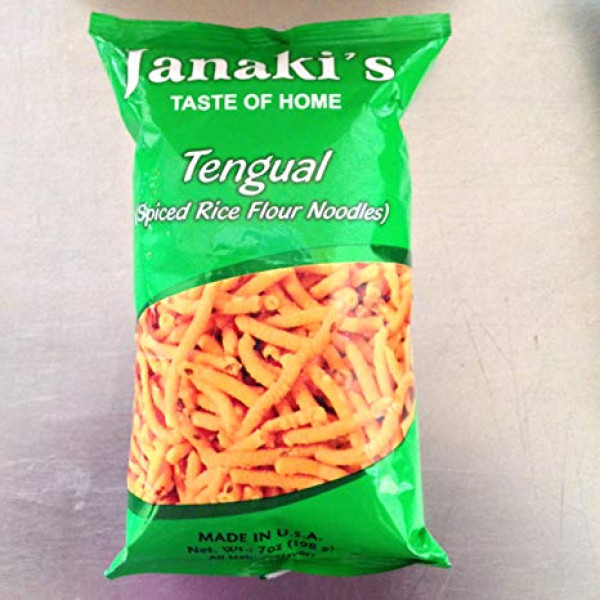 Janaki's Tengual Spiced Corn Flakes 7 Oz / 198 Gms