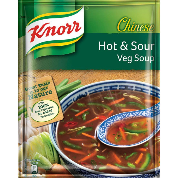 Knorr Hot & Sour Vegetable Soup 43 Gms