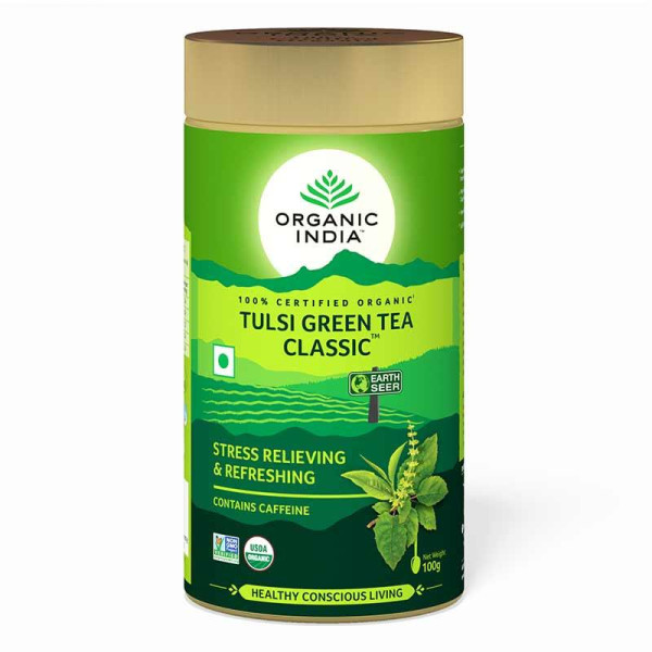 Organic India Tulsi Green Tea  1.33 OZ / 35 Gms