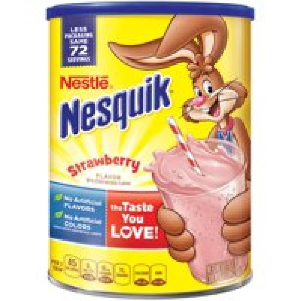 Nestle Nesquik Strawberry Flavor Powder 14.1 oz / 400 Gms