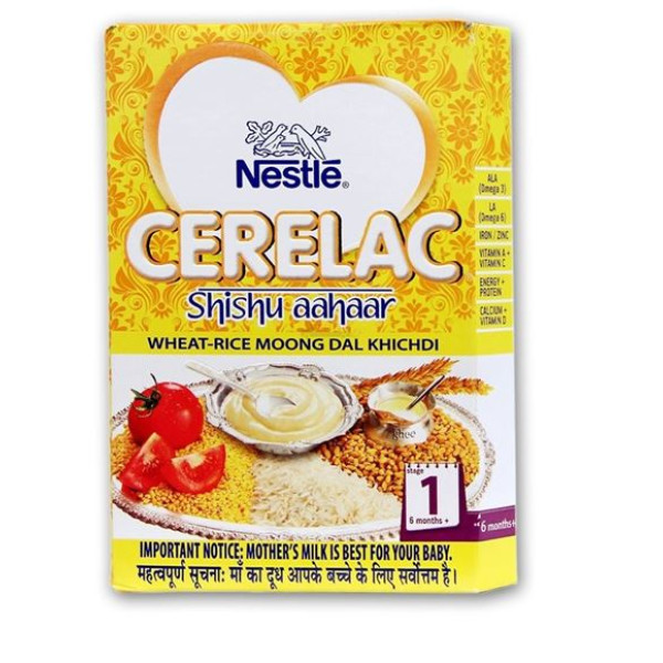 Nestle Cerelac Wheat Rice Moong Dal Khichdi 10.54 OZ / 300 Gms