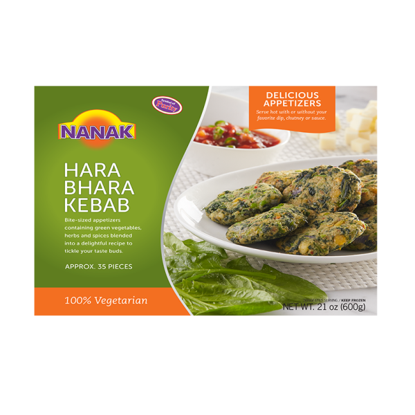 Nanak Harabhara kebab 35 Pieces 600 Gms