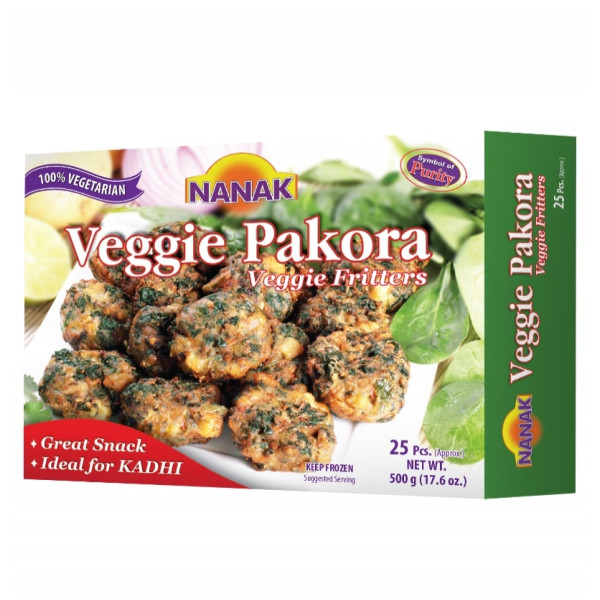 Nanak Veggie Pakora 25 Pieces / 500 Gms