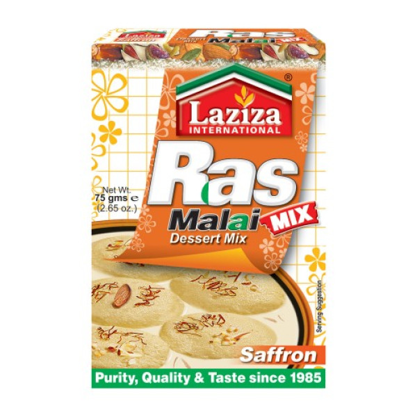 Laziza Rasmalai Mix Saffron 75 Gms