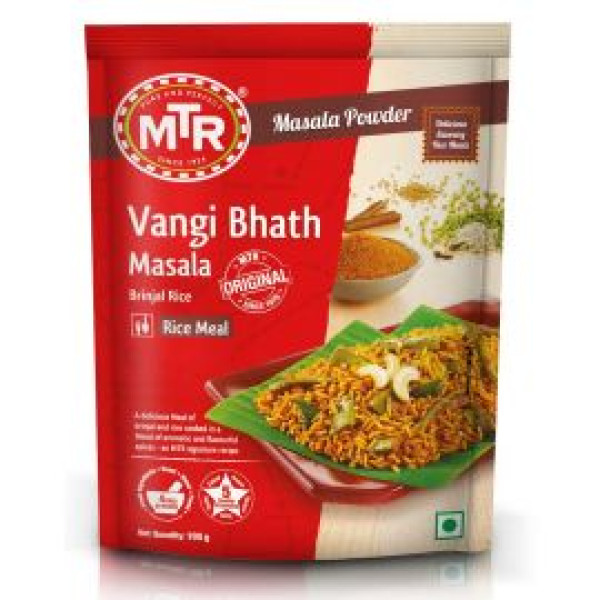 MTR Vangi Bhath 3.5 Oz / 100 Gms