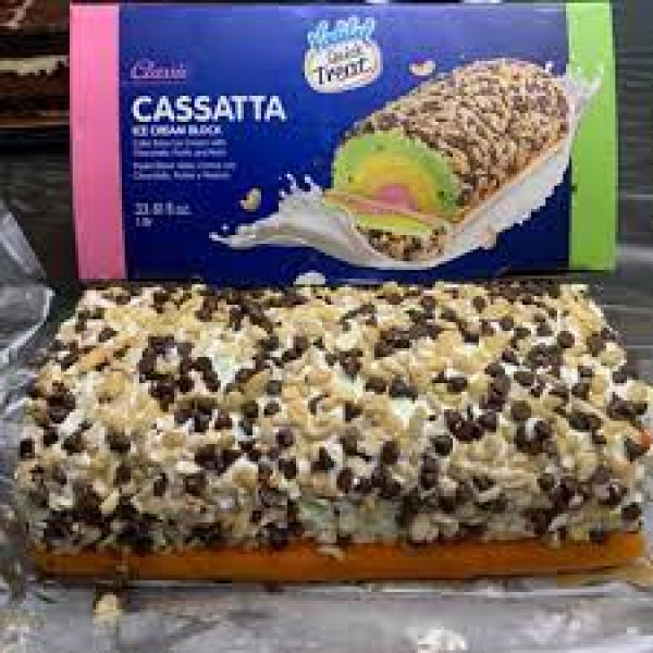 Vadilal Cassatta Ice Cream 33.8 Fl.oz/1 Litre ( 8 servings per pack)