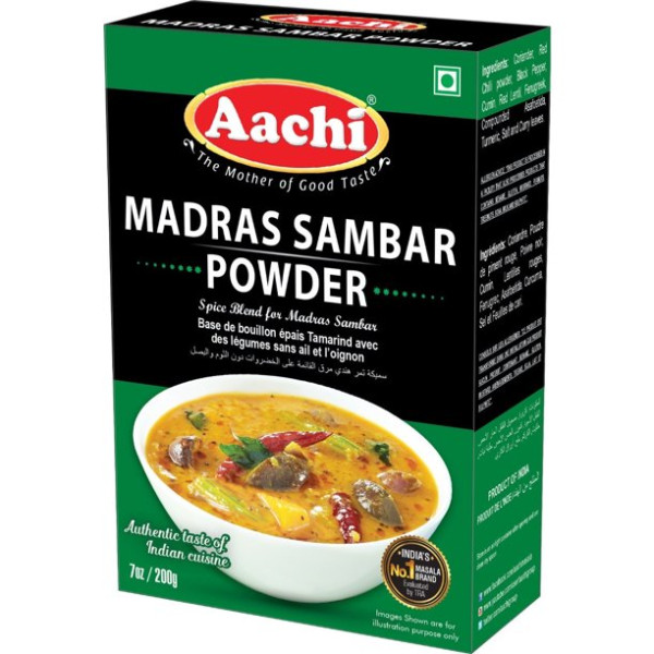 Aachi Madras Sambar powder 7 Oz / 200 Gms