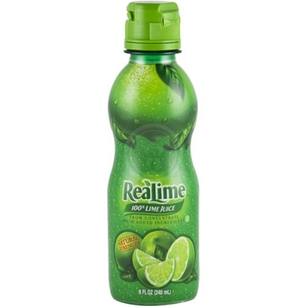 RealLime Lime Juice 8 Oz / 240 ml