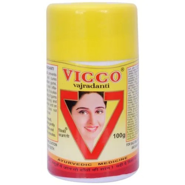 Vicco Vicco Vajradanti Tooth Powder 3.52 OZ / 100 Gms
