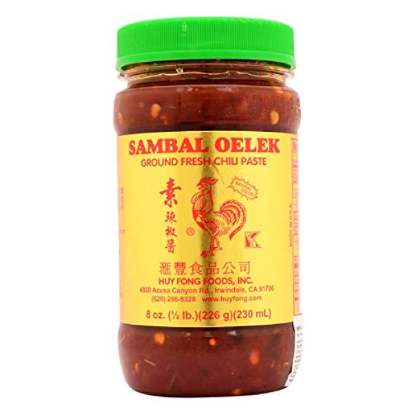 Sambal Oelek Chilli Paste 8 Oz / 226 Gms