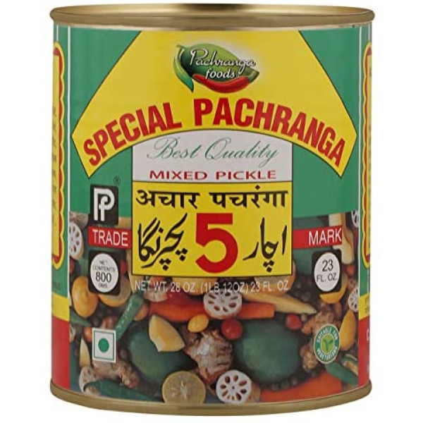 Pachranga Mixed Pickle 28 Oz / 800 Gms