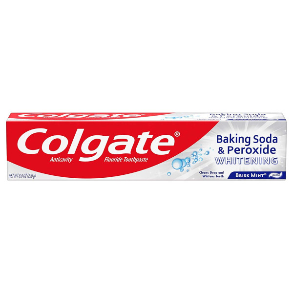 Colgate Anticavity Flouride Tooth Paste with Baking Soda Whitening  226Gms
