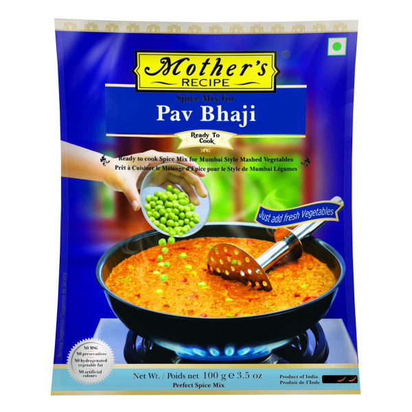 Mother's Recipe Spice Mix for Pav Bhaji 3.5 Oz/100g