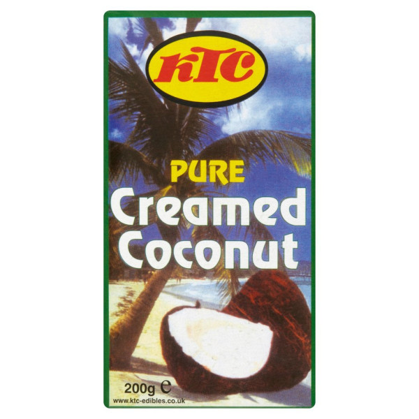 KTC Pure Creamed Coconut 200 Gms