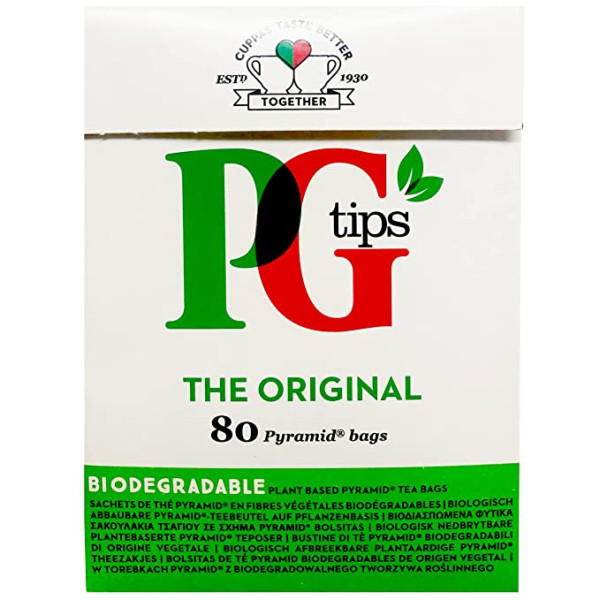 PG Tips Black Tea  232 Gms 80 Bags