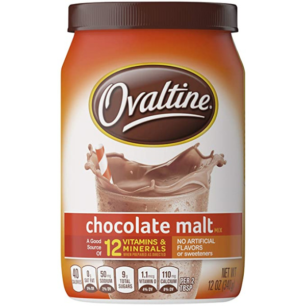 Ovaltine Rich Chocolate Malt 12 oz / 340 Gms