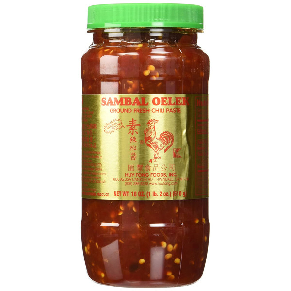 Sambal Oelek Chilli Paste 18 Oz / 510 Gms