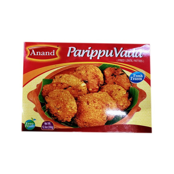 Anand Frozen Parippuvada Dal Vada ( Lentil Fritters ) 12.3 Oz/350 Gms