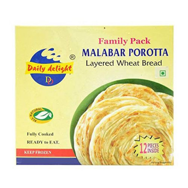 Daily Delight Malabar Porotta Family Pack 908Gms