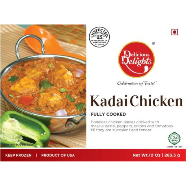 Delicious Delight Kadai Chicken - 10 Oz