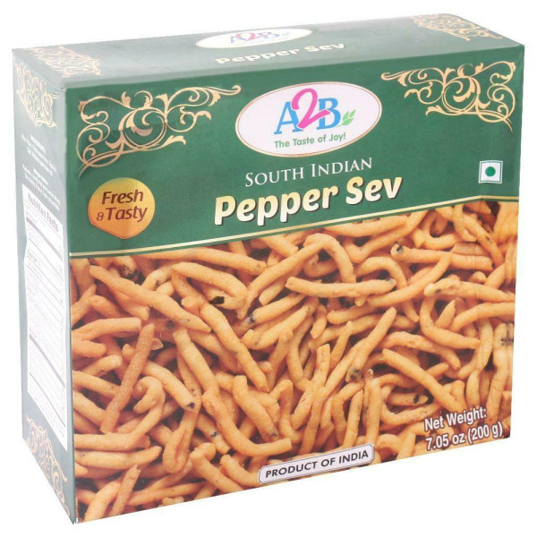 A2B  South Indian Pepper Sev 7.05 OZ / 200 Gms